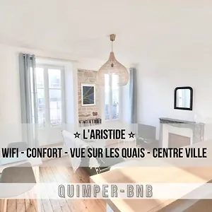 L'aristide - Entre Gare Et Centre - Vue Sur Les Quais Appartement Quimper